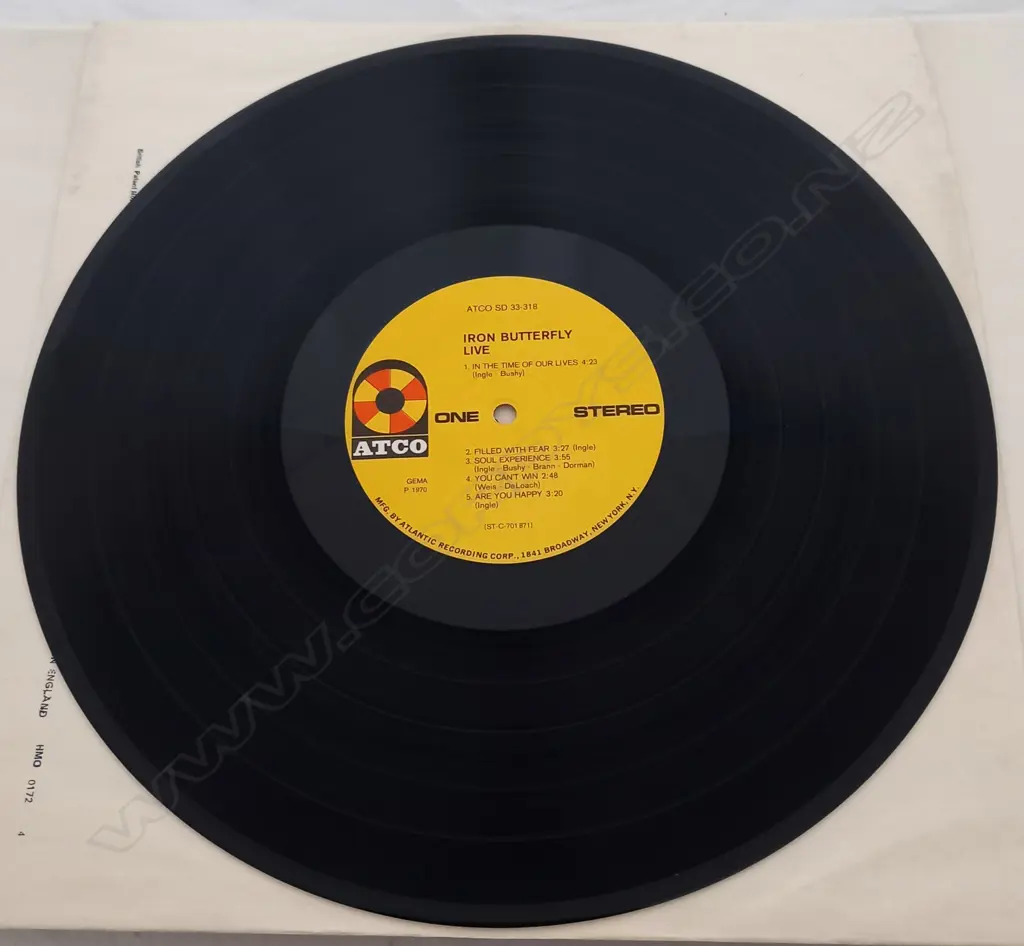 Iron Butterfly, Live Image 1++